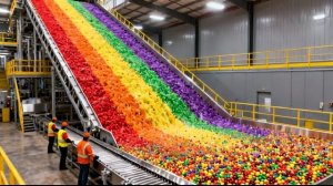 процесс производства м&м'с