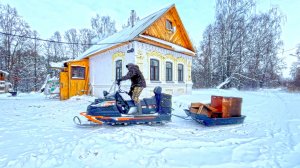 Привёз рухлядь на хутор. Попытаюсь сделать из неё мебель для дома прадеда. Делаю подарки к празднику