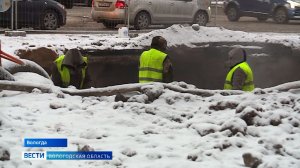 Коллектор на улице Конева в Вологде отремонтируют к выходным