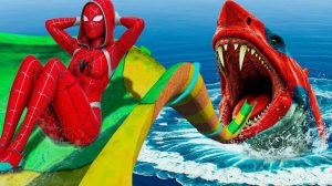 ГОНОЧНАЯ ТРАССА С ПРЕПЯТСТВИЯМИ ДЛЯ СУПЕРГЕРОЕВ | ЧЕЛОВЕК ПАУК ПРОТИВ ВСЕХ №12