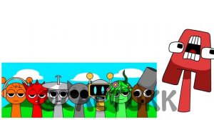 My SPRUNKI OC A Alphabet Lore @cactukk