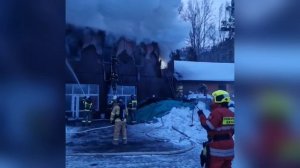 Пожар на турбазе "Юность" в Республике Алтай