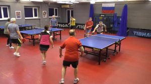 отбор Новиков/Сорокина (901) - Чирков/Гребенкина (1063) 18.12 Парный турнир по настольному теннису