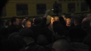 Жириновский на вокзале / Справедливый гнев