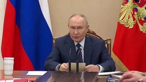 Владимир Путин провел совещание по развитию оборонно-промышленного комплекса.