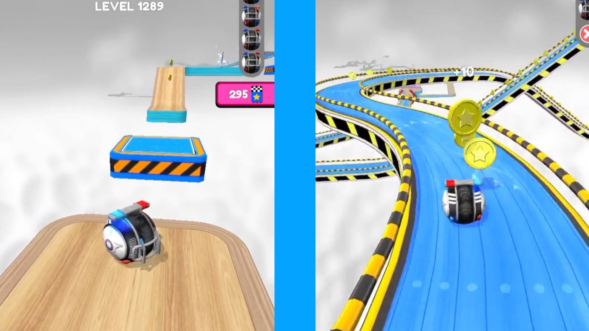 Going balls All Levels Gameplay IOS Android Going Balls level 1289 to 1292 Goal ball Speed Run смотреть онлайн