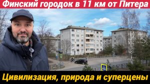 Финский городок в 11 км. от Питера Цивилизация, природа, лес и супер цены на квартиры