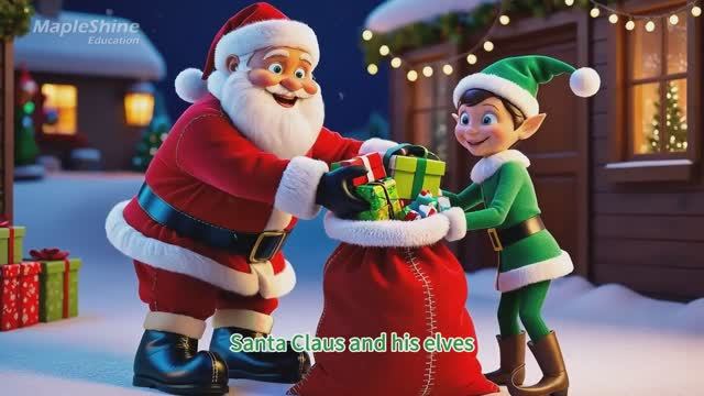 The Magical Tale of Santa’s Reindeer _ Animated Christmas Story for Kids смотреть онлайн