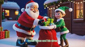 The Magical Tale of Santa’s Reindeer _ Animated Christmas Story for Kids