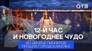 12-й час и новогоднее чудо. Во дворце пионеров прошла городская ёлка
