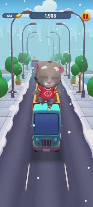 ГОВОРЯЩИЙ ТОМ БЕГ ЗА ЗОЛОТОМ #1