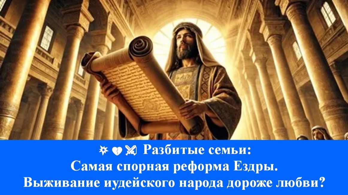  Разбитые семьи: самая спорная реформа Ездры. Выживание иудейского народа дороже любви?