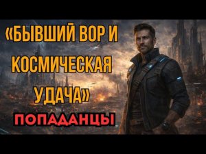 ПОПАДАНЦЫ АУДИОКНИГА: БЫВШИЙ ВОР И КОСМИЧЕСКАЯ УДАЧА