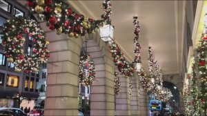 Москва в Рождество 2025 город сверкающих огней и зимнего настроения ❄️