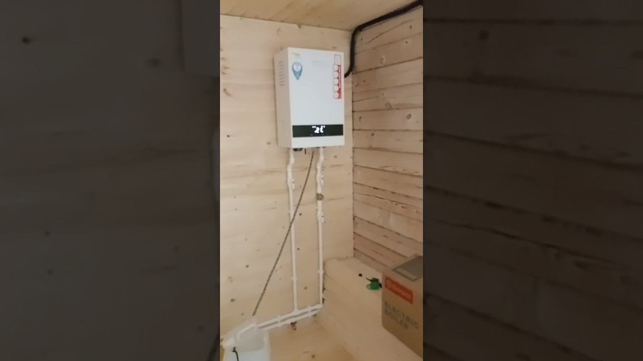 Отопление дома универсальным электрокотлом с wi-fi #отопление смотреть онлайн