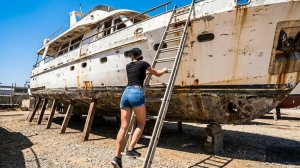 От развалины за 5000$ до роскошной яхты. 2 года превращения.