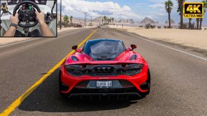 McLaren 765LT ｜ Forza Horizon 5 ｜ Logitech g923 Steering Wheel
