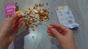 Детский Конструктор Пластиковый 3D Собери питомца, животные из мелких деталей, собираю коллекцию