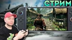 Зимний стрим? Это Skyrim!