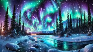 ❄️ ОЧЕНЬ КРАСИВАЯ УСПОКАИВАЮЩАЯ МУЗЫКА ДЛЯ СНА 🎵 РАССЛАБЛЯЮЩАЯ МУЗЫКА ДЛЯ ДУШИ И ПОЛЯРНОЕ СИЯНИЕ