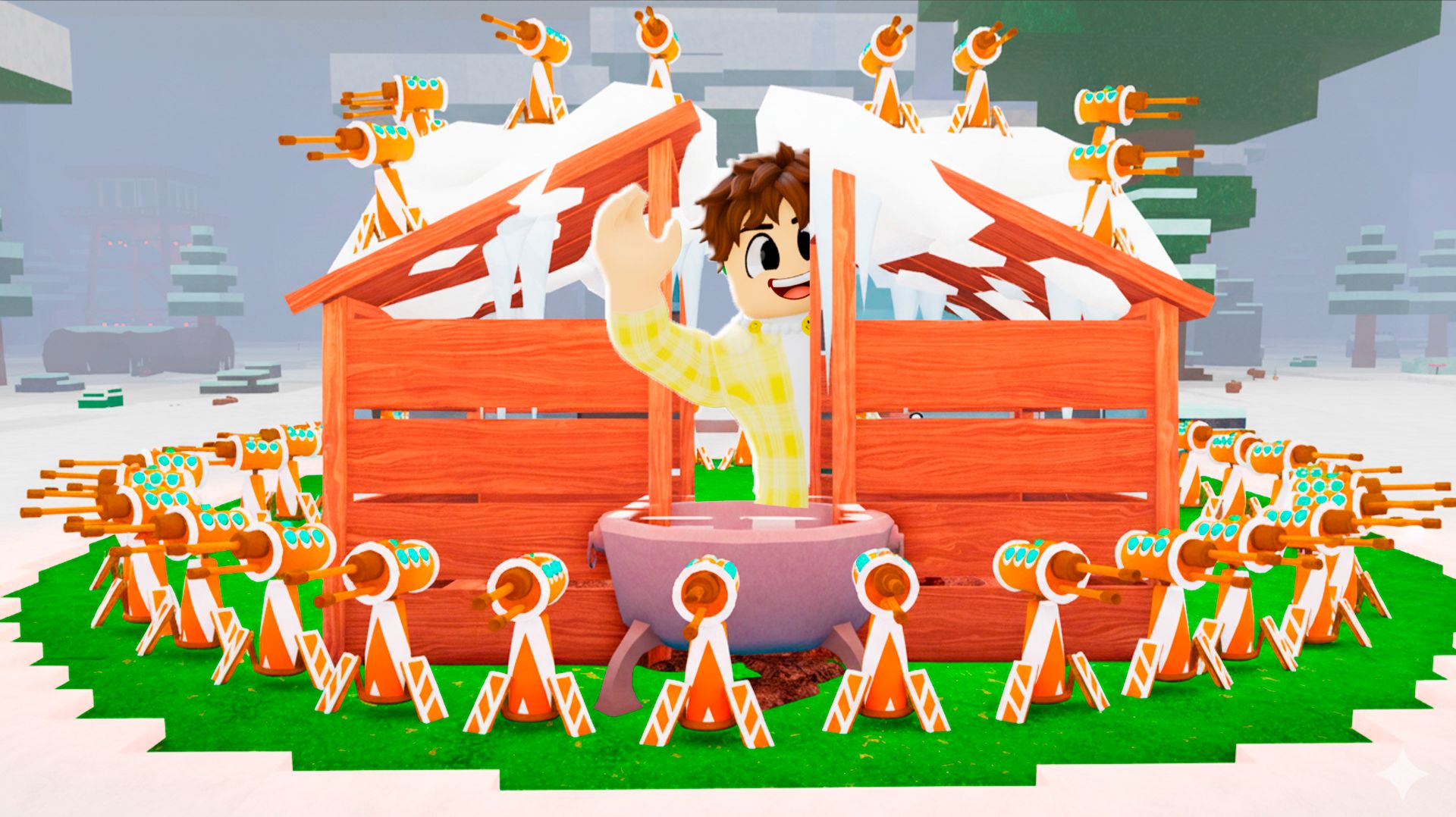 Я построил АФК БАЗУ 999 LVL в 99 НОЧЕЙ в ROBLOX! смотреть онлайн