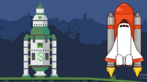 Bad piggies: свинки полетели в космос на ракетах 🚀👩🚀👨🚀🛸🌌