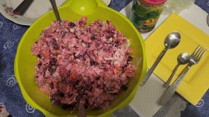 Салат сельдь под шубой 🐟 🍥 🥔 🌰 🫛🥕🎄