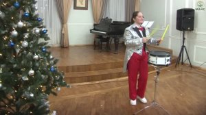 «Амана Кукарелла»  из м/ф «Ну, погоди!»  - играет Елизавета Тарасова (малый барабан)