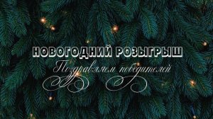 Новогодний розыгрыш. Итоги