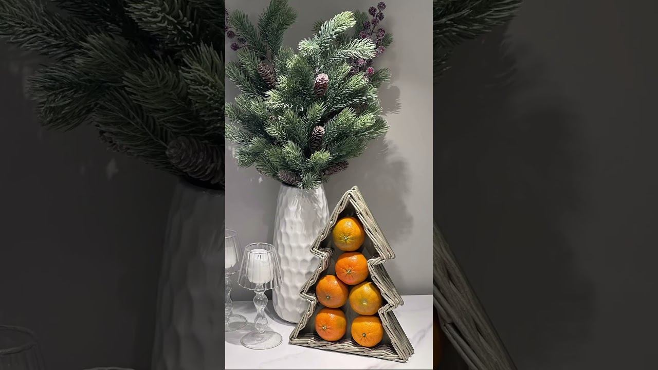 Оригинальная идея подачи мандаринок и плетения смотреть онлайн