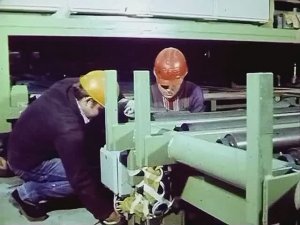 1987 год. Тюмень. Наладка оборудования на ДСК-500