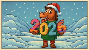 С Новым Годом! Поздравляем с годом Лошади 2026