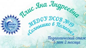 Видеовизитка «Я в профессии»