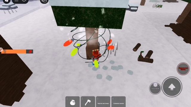 открыла подарок в девяносто девять ночей в лесу? В роблокс и получила алмазы и конфеты смотреть онлайн