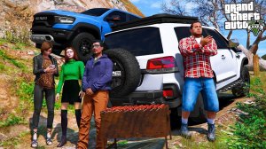ОТЕЦ И СЫН В GTA 5 - ПОЕЗДКА С ДЕВУШКАМИ НА ШАШЛЫКИ! ЗАСТРЯЛИ В ГРЯЗИ НА DODGE RAM И КРУЗАКЕ! ВОТЕР