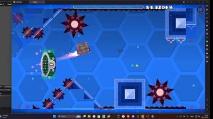 начал снимать гд! играю в уровни роба без декора.