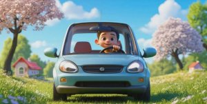 Дорога к приключениям: веселые машинки мультик