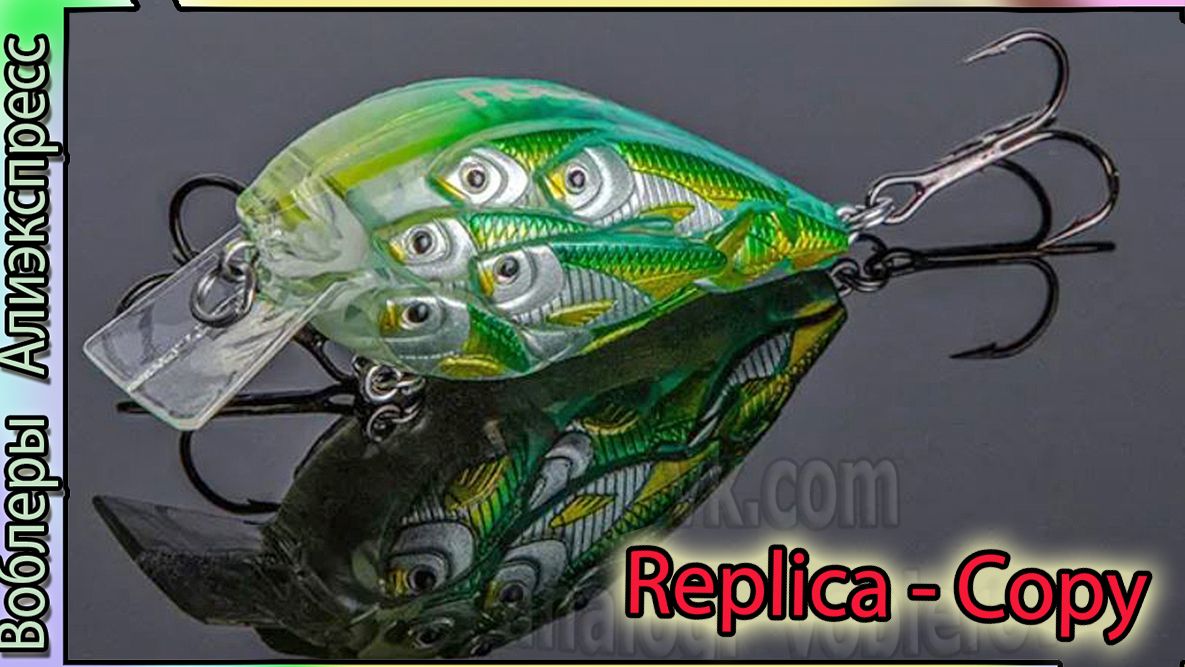 Копия - LiveTarget Yearling Squarebill 60F - воблер Лайв Таргет Йерлинг СкварелБилл - с Алиэкспресс