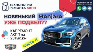 Ремонт АКПП Джили Монджаро на 25000 км. часть 2