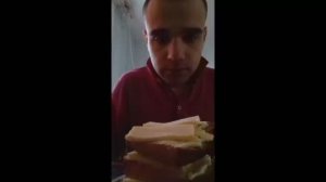 Мукбанг. Еда. Бутерброды. Вкусно. Бутеры. Завтрак. MUKBANG / #1