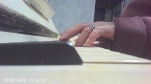 Пианино: "Во поле берёза стояла"