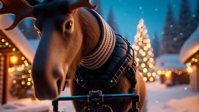 Новый год — ёлка в лесу | Детская новогодняя мульт-песня про зимний лес смотреть онлайн