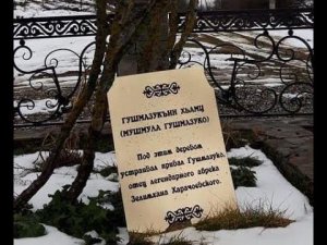 Топоним "Гушмазукъийн хьамц" в Турти хуторе