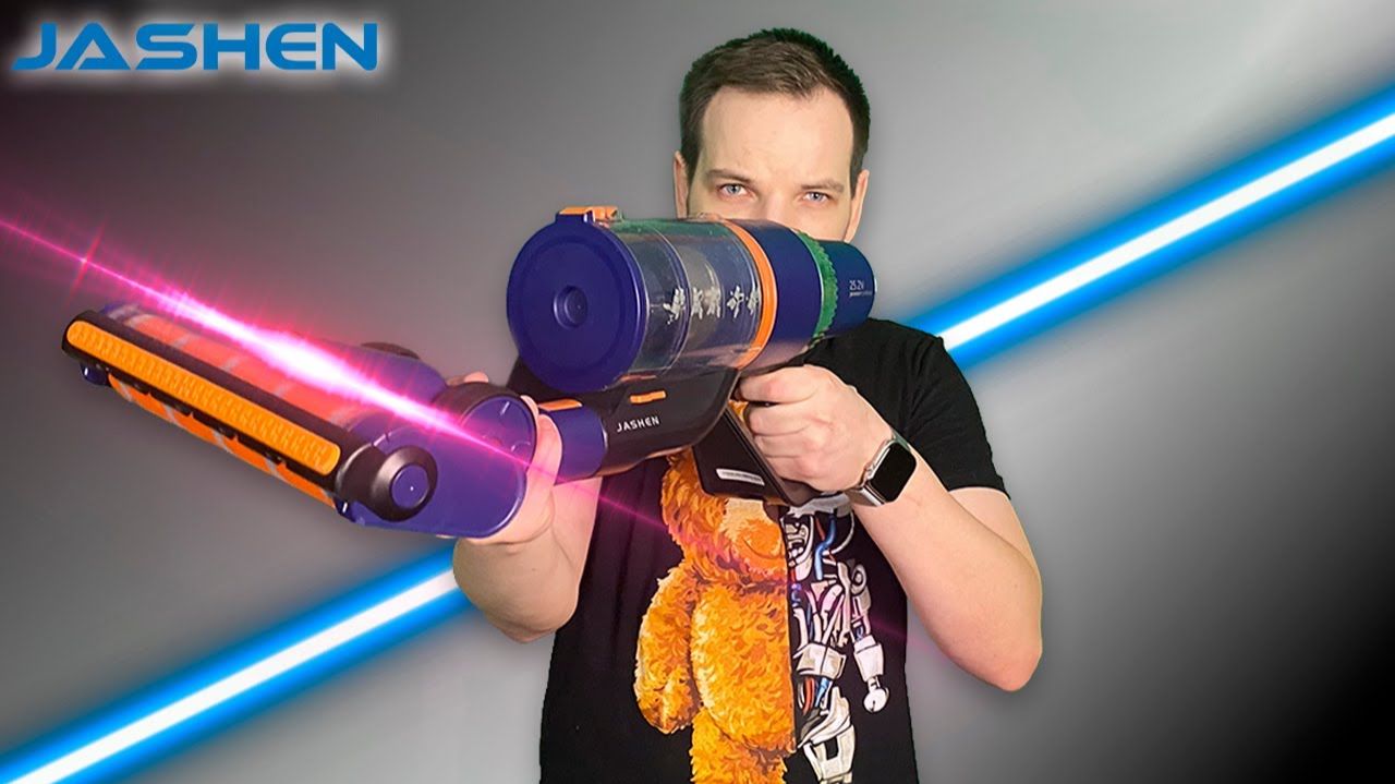 УМНЫЙ БЕСПРОВОДНОЙ ПЫЛЕСОС JASHEN S18 - ВИДИТ ПЫЛЬ, ЭКОНОМИТ ЗАРЯД! ПОЛНЫЙ ОБЗОР смотреть онлайн