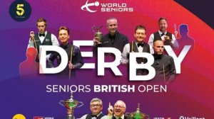 Снукер. British Seniors Open. Англия. 1/4 финала. Из 7 фреймов 26.12.2025 Прямая Трансляция