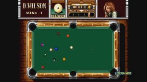 Side Pocket 2 Minnesota Fats Pool Legend Sega Genesis