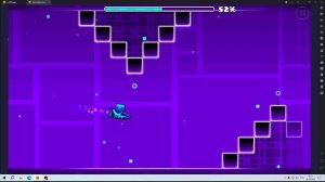 Играю в геометрий дэш прохожу BACK ON TRACK