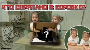 «ЧТО СПРЯТАНО В КОРОБКЕ?»📦❓ДЕТСКОЕ ВИДЕО🧡
