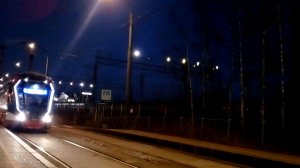 Вечерний трамвай