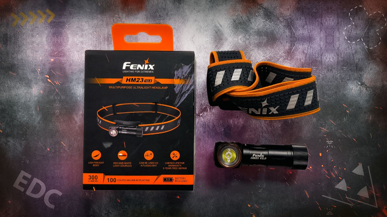 НАЛОБНЫЙ ФОНАРЬ FENIX HM23 | EDC ФОНАРЬ | EveryDay Carry смотреть онлайн